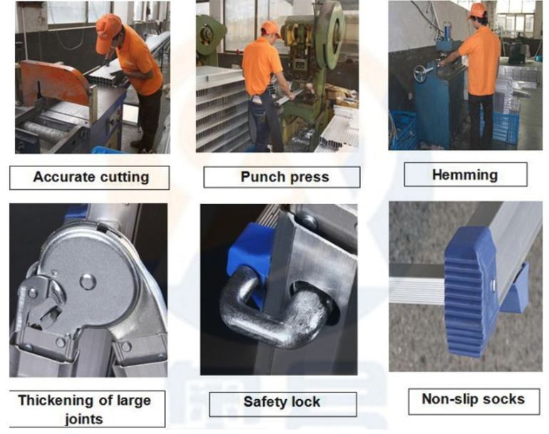 Aluminum folding Little giant ladder