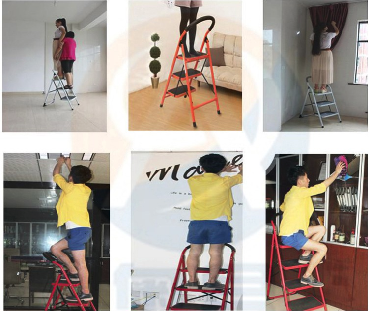 Household steps steel ladder Household steps steel ladder