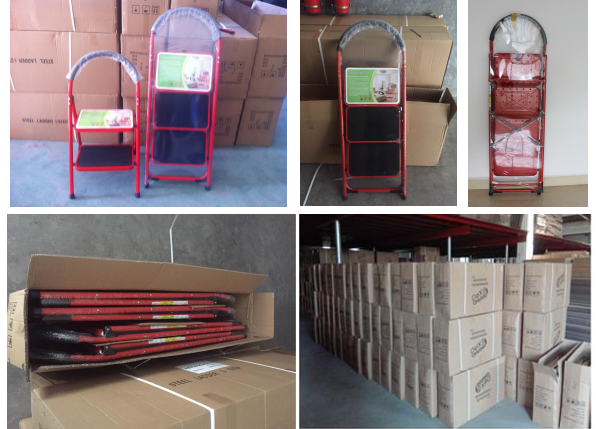 Household steps steel ladder 